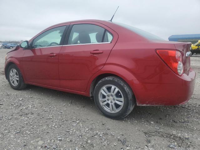 1G1JC5SH3C4136284 - 2012 CHEVROLET SONIC LT RED photo 2