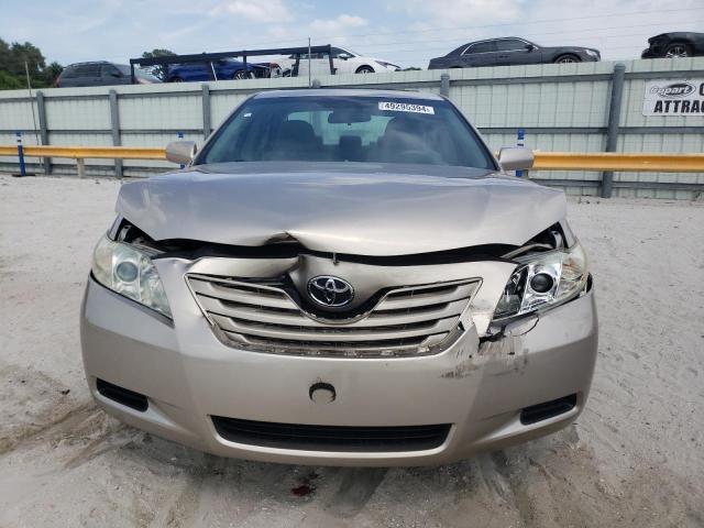 4T1BE46KX9U914252 - 2009 TOYOTA CAMRY BASE GOLD photo 5