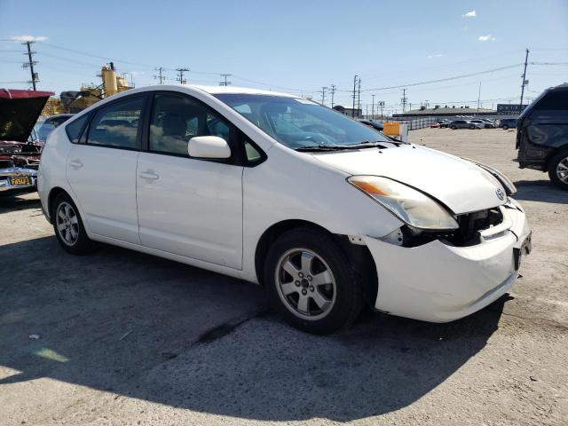 JTDKB20U053068077 - 2005 TOYOTA PRIUS WHITE photo 4