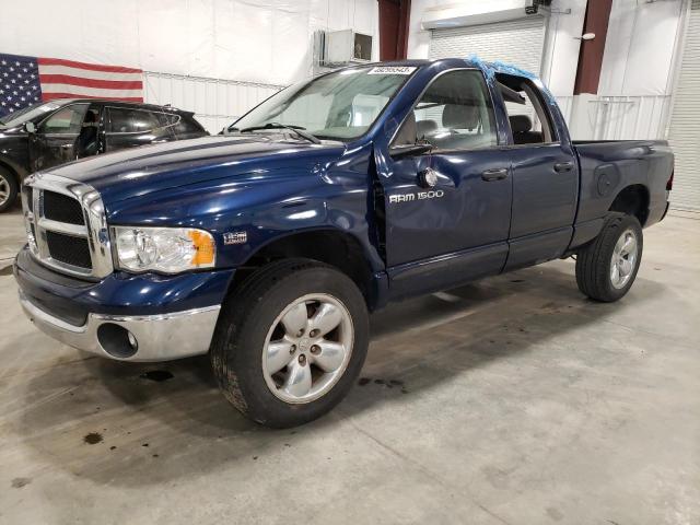 1D7HU18D55S334983 - 2005 DODGE RAM 1500 ST BLUE photo 1