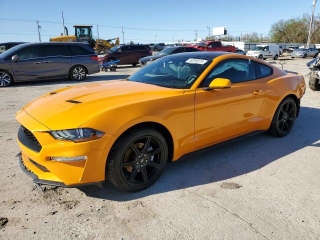 1FA6P8TH2J5135576 - 2018 FORD MUSTANG ORANGE photo 1