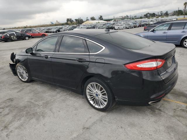 3FA6P0H91FR114984 - 2015 FORD FUSION SE BLACK photo 2