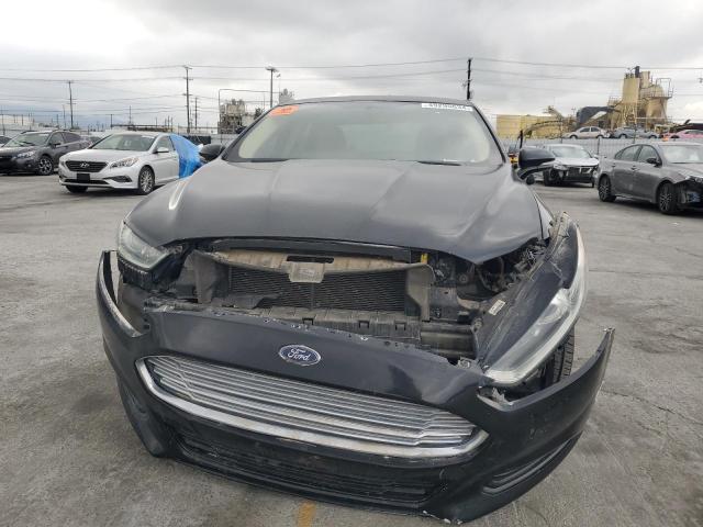 3FA6P0H91FR114984 - 2015 FORD FUSION SE BLACK photo 5