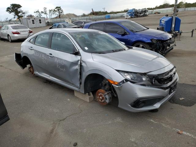 2HGFC2F85KH504375 - 2019 HONDA CIVIC SPORT 银色 照片 4