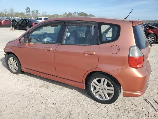 JHMGD38697S011489 - 2007 HONDA FIT S 橙色 照片 2