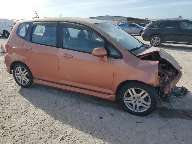 JHMGD38697S011489 - 2007 HONDA FIT S 橙色 照片 4