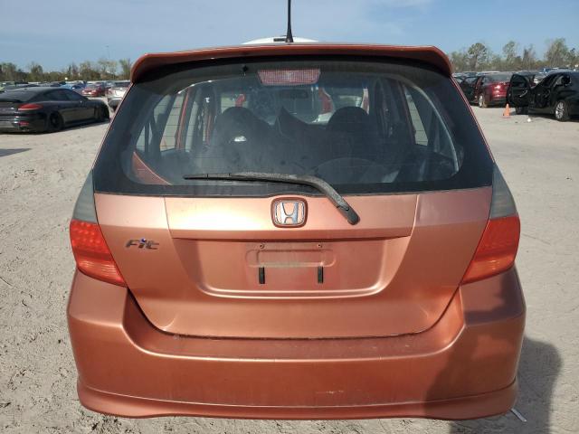 JHMGD38697S011489 - 2007 HONDA FIT S 橙色 照片 6
