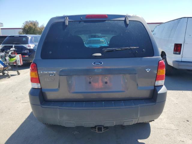 1FMYU93135KD11526 - 2005 FORD ESCAPE XLT GRAY photo 6