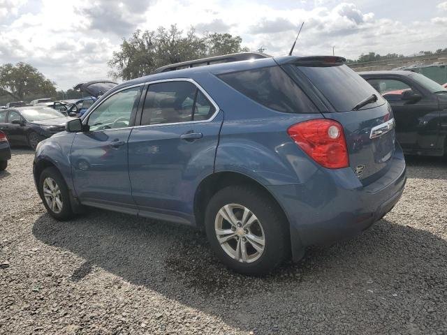 2CNFLEEC8B6343629 - 2011 CHEVROLET EQUINOX LT BLUE photo 2