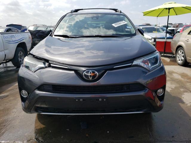 JTMWFREV8JJ164996 - 2018 TOYOTA RAV4 ADVENTURE GRAY photo 5