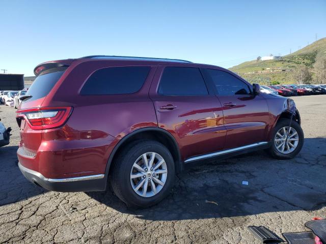 1C4RDHAG4NC173306 - 2022 DODGE DURANGO SXT MAROON photo 3