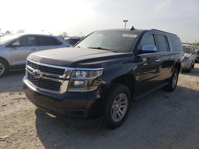 1GNSKJKC7FR530512 - 2015 CHEVROLET SUBURBAN K1500 LT BLACK photo 1