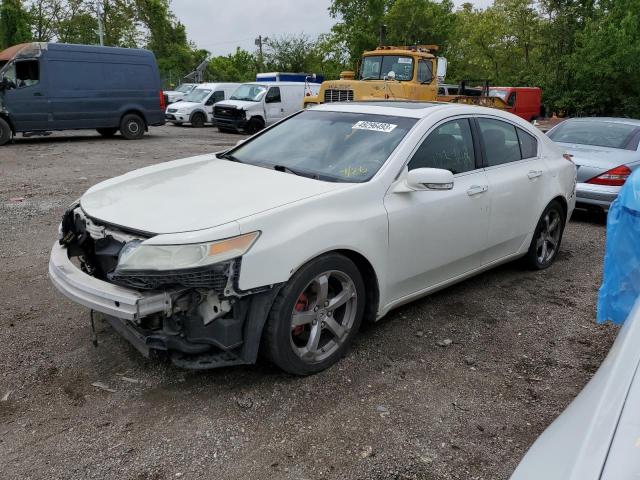 19UUA9F52AA000293 - 2010 ACURA TL WHITE photo 1