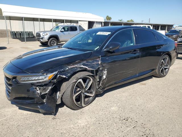 1HGCV1F33MA064072 - 2021 HONDA ACCORD SPORT BLACK photo 1