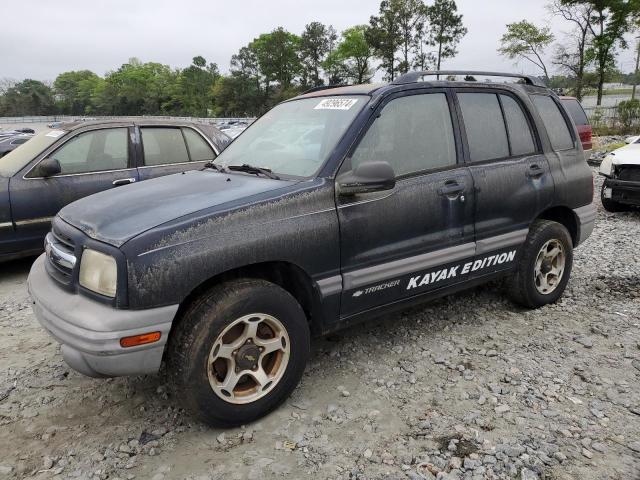 2CNBE13C916903516 - 2001 CHEVROLET TRACKER BLUE photo 1