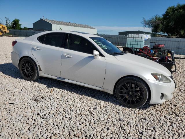 JTHBE5C25C5030959 - 2012 LEXUS IS 350 WHITE photo 4