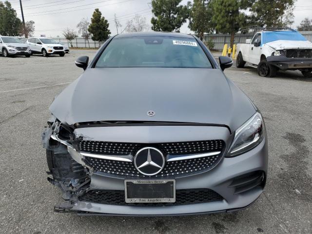 WDDWJ8DB8KF873602 - 2019 MERCEDES-BENZ C 300 GRAY photo 5