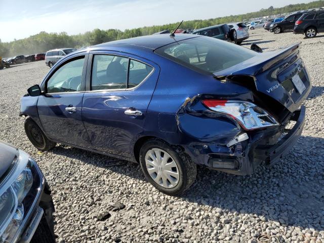 3N1CN7AP2KL830698 - 2019 NISSAN VERSA S BLUE photo 2