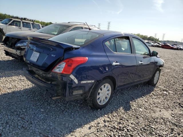 3N1CN7AP2KL830698 - 2019 NISSAN VERSA S BLUE photo 3