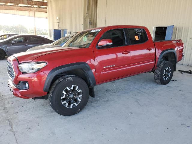 3TMAZ5CN6KM105351 - 2019 TOYOTA TACOMA DOUBLE CAB RED photo 1