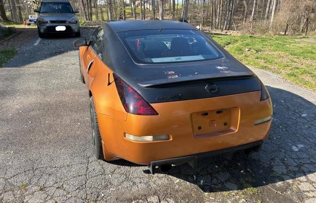 JN1AZ34E34T061724 - 2004 NISSAN 350Z COUPE ORANGE photo 3