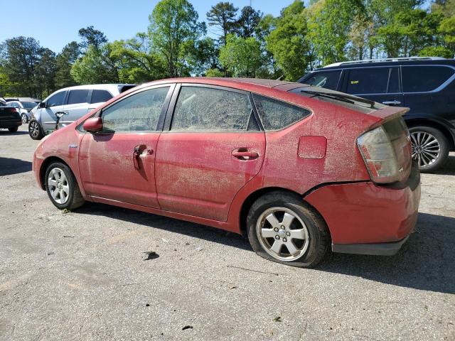 JTDKB20U877686324 - 2007 TOYOTA PRIUS RED photo 2