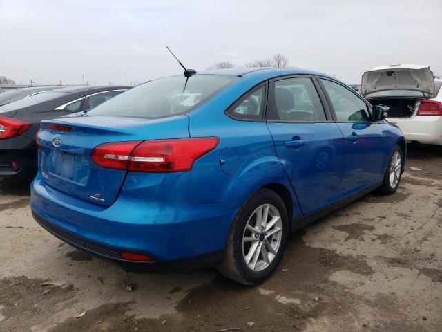 1FADP3F22GL368718 - 2016 FORD FOCUS SE BLUE photo 3