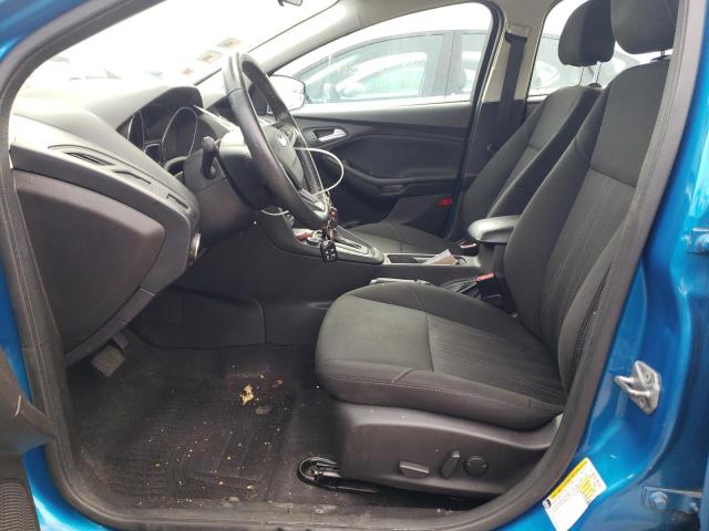 1FADP3F22GL368718 - 2016 FORD FOCUS SE BLUE photo 7