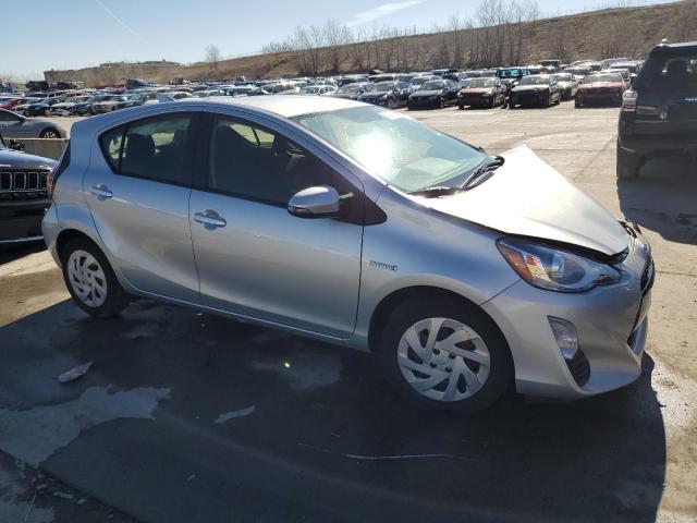 JTDKDTB32G1589160 - 2016 TOYOTA PRIUS C SILVER photo 4