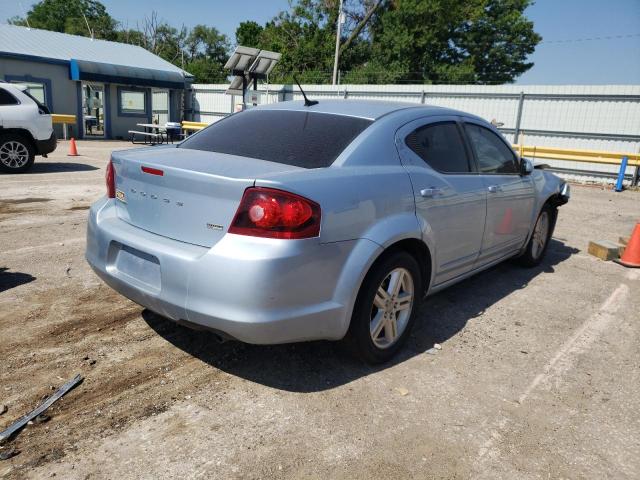 1C3CDZCG2DN663842 - 2013 DODGE AVENGER SXT BLUE photo 4