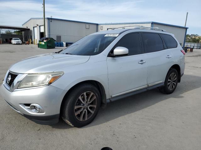 5N1AR2MN4DC621043 - 2013 NISSAN PATHFINDER S 银色 照片 1