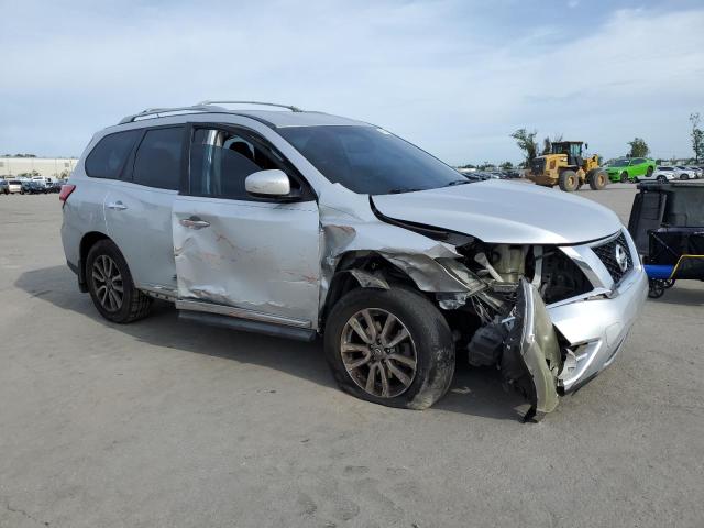 5N1AR2MN4DC621043 - 2013 NISSAN PATHFINDER S 银色 照片 4