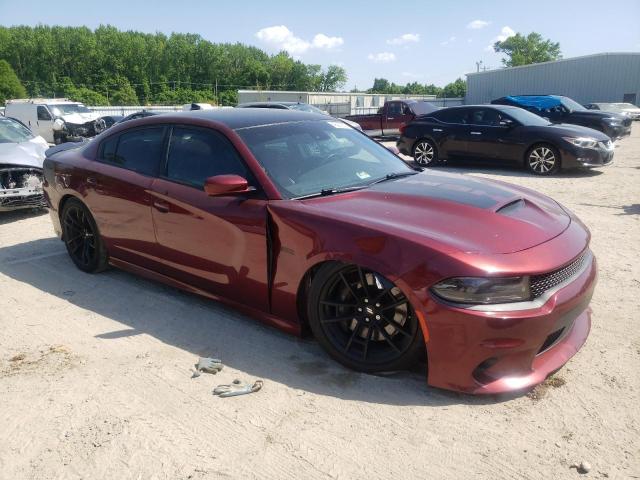 2C3CDXGJ0HH660687 - 2017 DODGE CHARGER R/T 392 MAROON photo 4