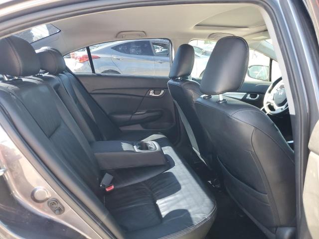 2HGFB2F94FH531486 - 2015 HONDA CIVIC EXL ნაცრისფერი ფოტო 10