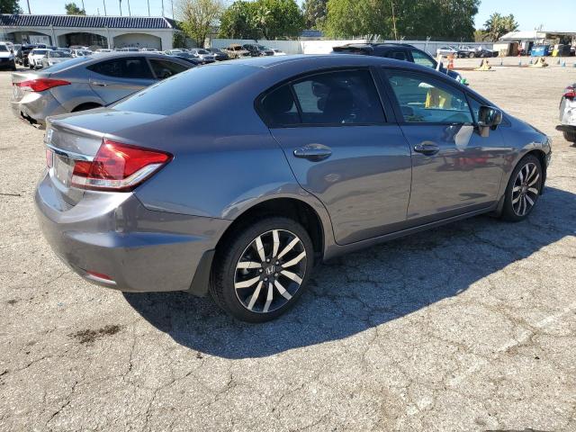 2HGFB2F94FH531486 - 2015 HONDA CIVIC EXL GRAY photo 3