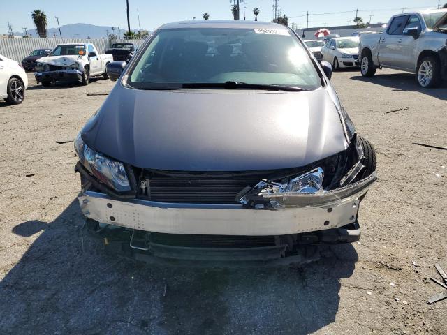 2HGFB2F94FH531486 - 2015 HONDA CIVIC EXL GRAY photo 5