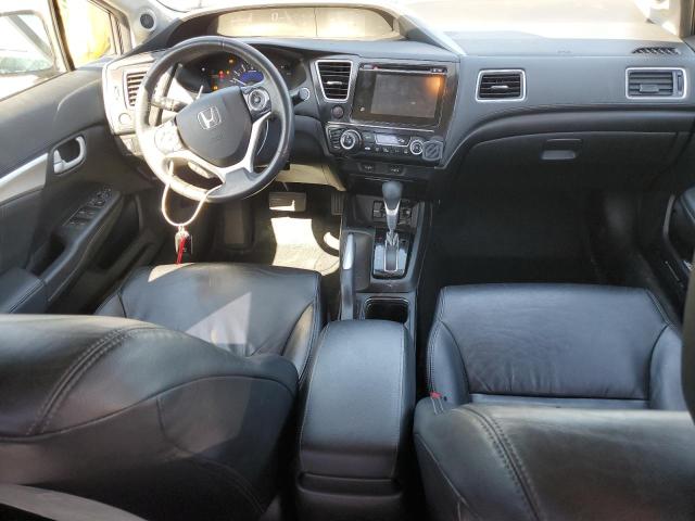 2HGFB2F94FH531486 - 2015 HONDA CIVIC EXL ნაცრისფერი ფოტო 8