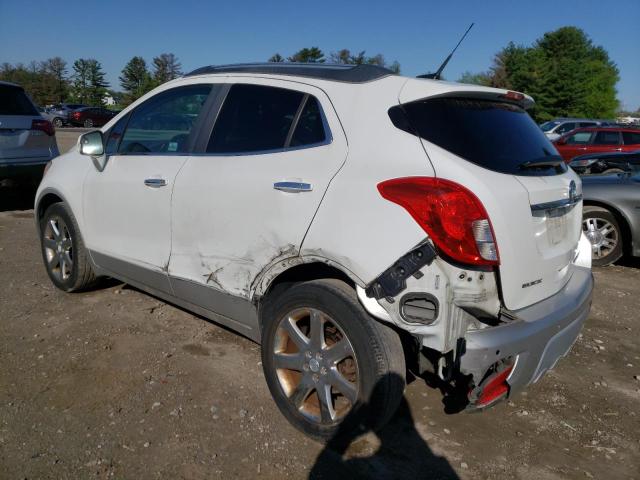 KL4CJDSB2DB074007 - 2013 BUICK ENCORE PREMIUM WHITE photo 2