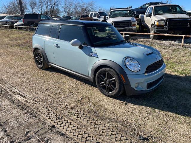 WMWZG3C53ET800273 - 2014 MINI COOPER S CLUBMAN BLUE photo 1