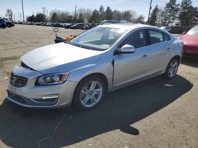 YV1612TK2F2357025 - 2015 VOLVO S60 PREMIER SILVER photo 1