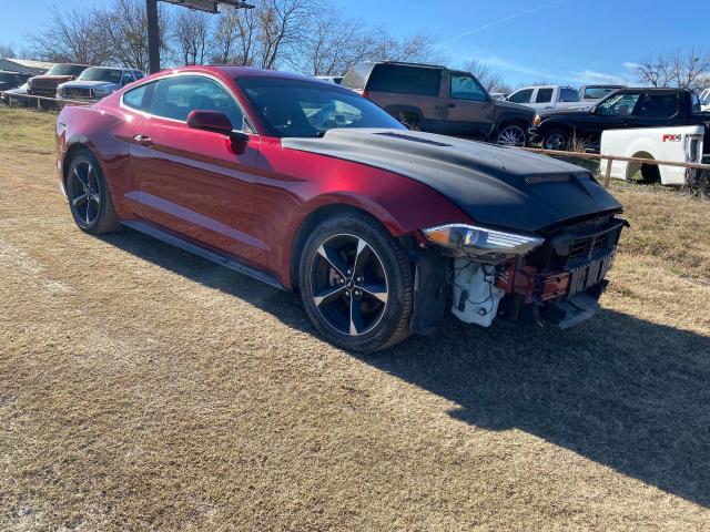 1FA6P8TH8K5197629 - 2019 FORD MUSTANG RED photo 1