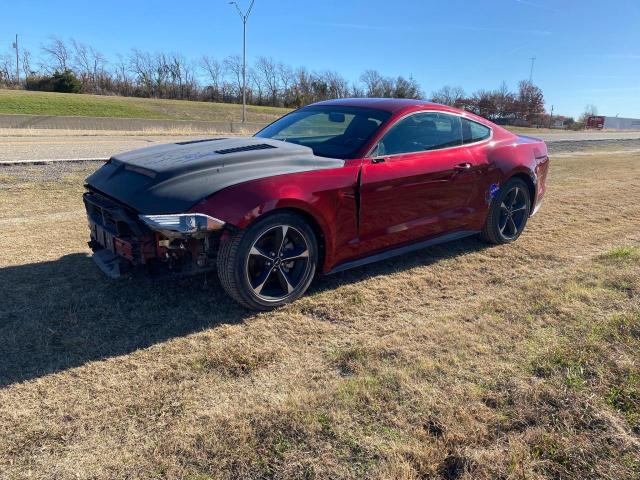 1FA6P8TH8K5197629 - 2019 FORD MUSTANG RED photo 2