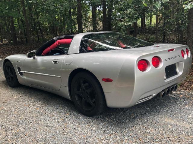 1G1YY22G815117856 - 2001 CHEVROLET CORVETTE SILVER photo 3