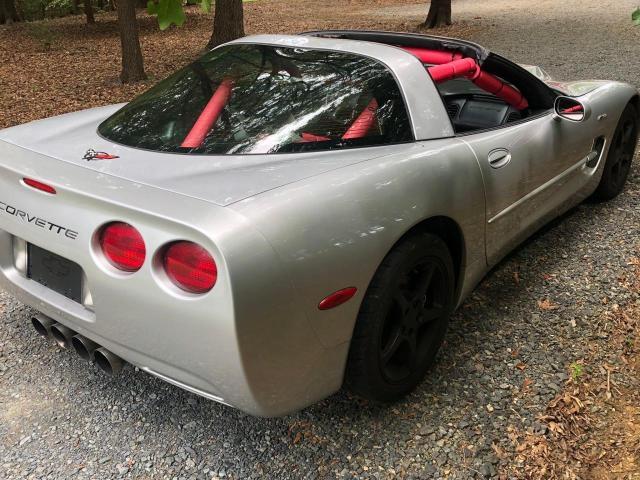 1G1YY22G815117856 - 2001 CHEVROLET CORVETTE SILVER photo 4