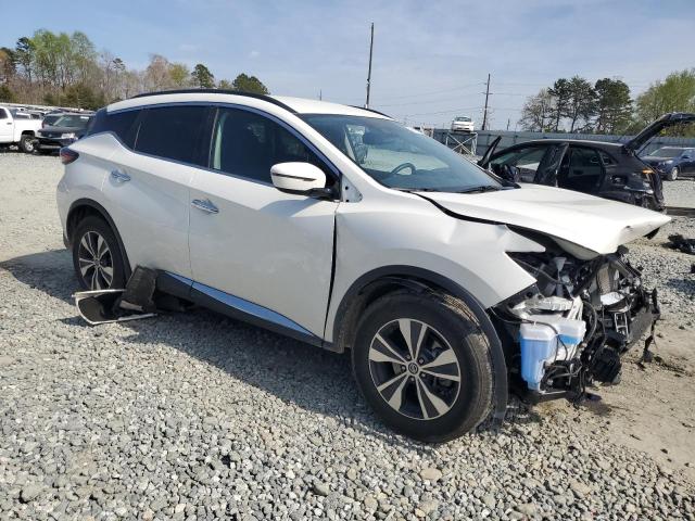 5N1AZ2BS0LN117407 - 2020 NISSAN MURANO SV WHITE photo 4