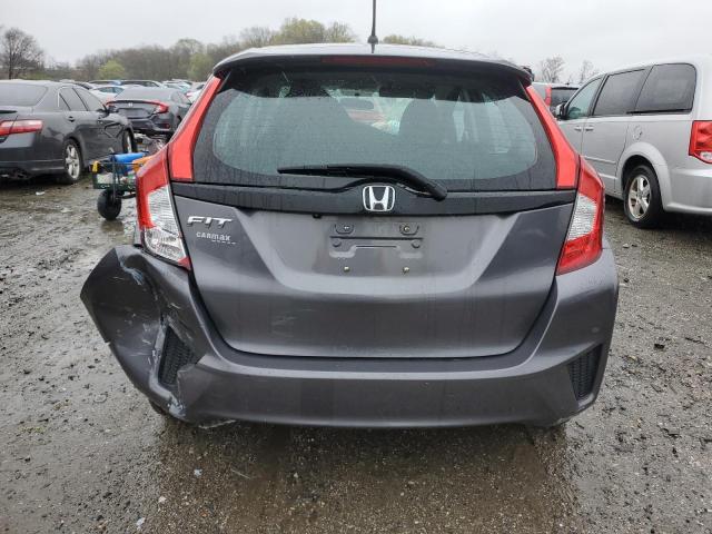 3HGGK5H56HM707670 - 2017 HONDA FIT LX GRAY photo 6