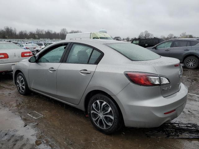 JM1BL1UP1D1789515 - 2013 MAZDA 3 I SILVER photo 2