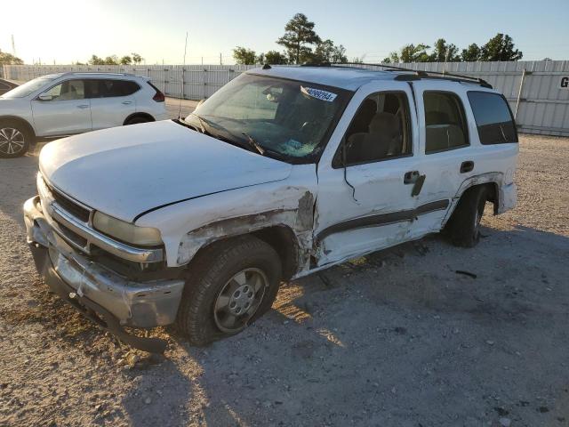 1GNEC13Z33R265306 - 2003 CHEVROLET TAHOE C1500 WHITE photo 1