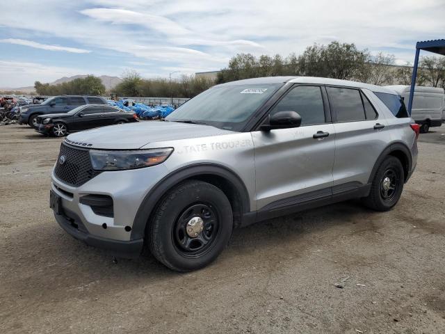 1FM5K8AC4MNA05665 - 2021 FORD EXPLORER POLICE INTERCEPTOR ვერცხლისფერი ფოტო 1