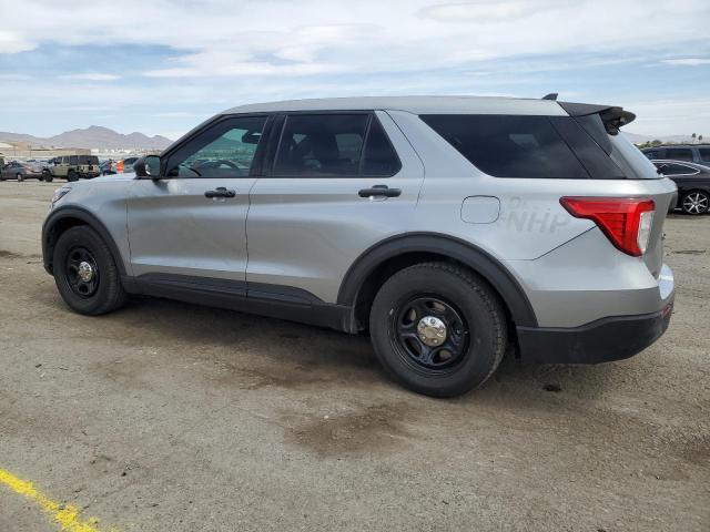 1FM5K8AC4MNA05665 - 2021 FORD EXPLORER POLICE INTERCEPTOR ვერცხლისფერი ფოტო 2